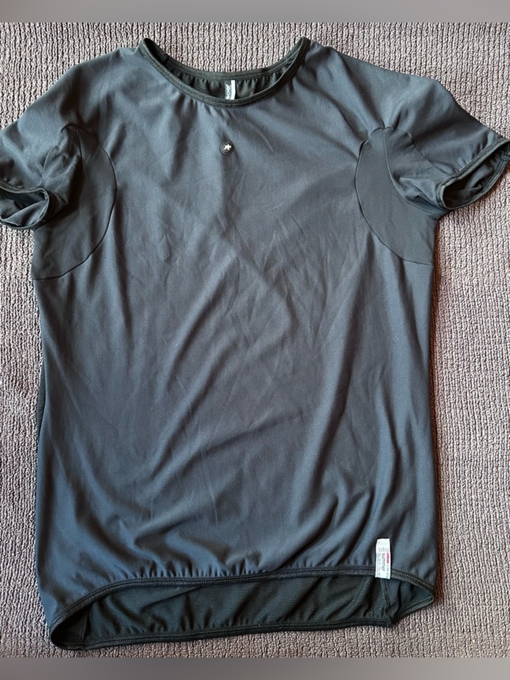Assos Short Sleeve Cycling Jersey (Black Series) Shirt Size XL